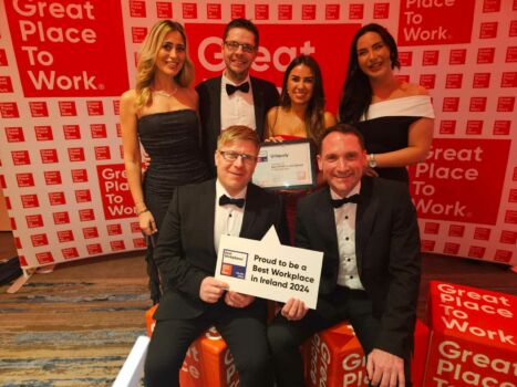 Uniquely Named As One of the Best Workplaces™ in Ireland 2024
